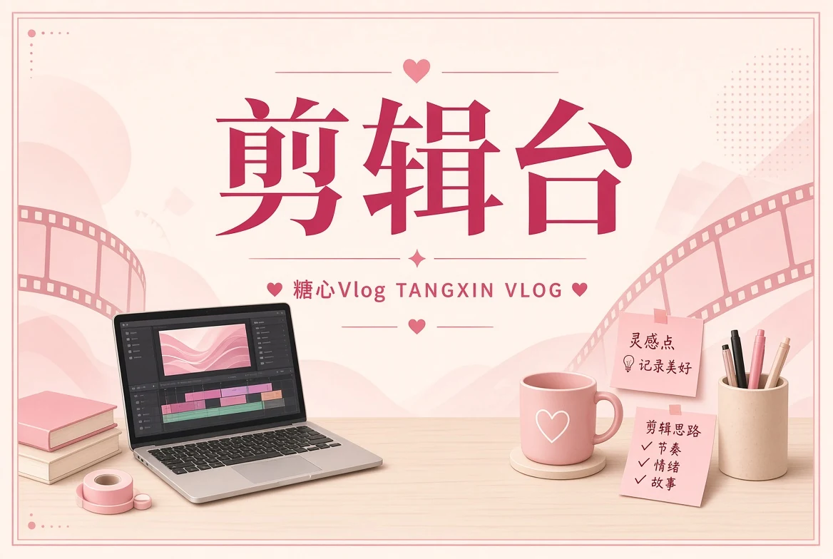 短片剪辑工作主题画面
